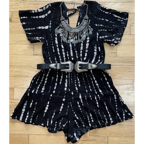 Xhilaration Pants - Tie-Dye Romper